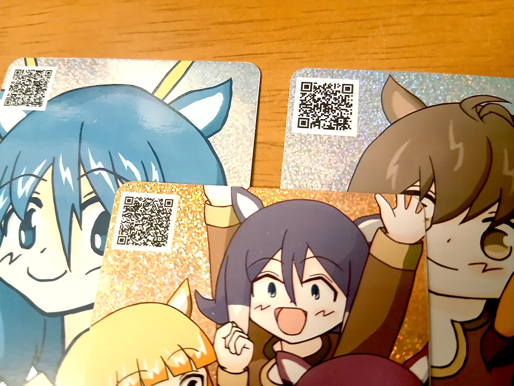 新しいカードコネクトでホロカードを印刷