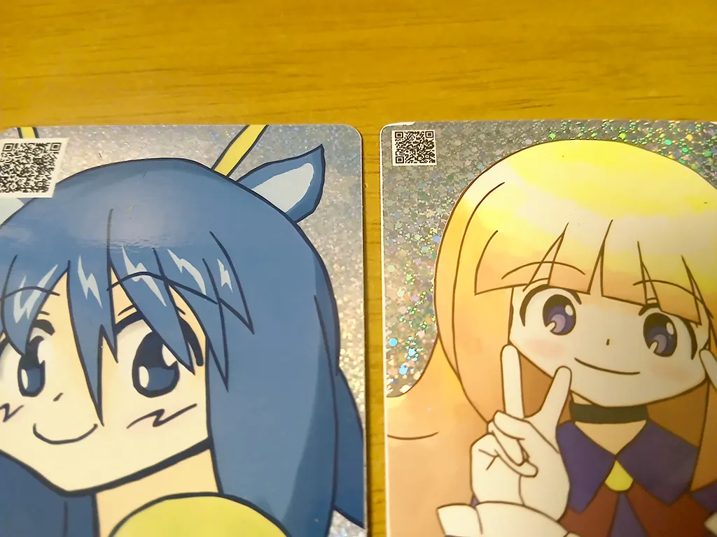 新しいカードコネクトでホロカードを印刷