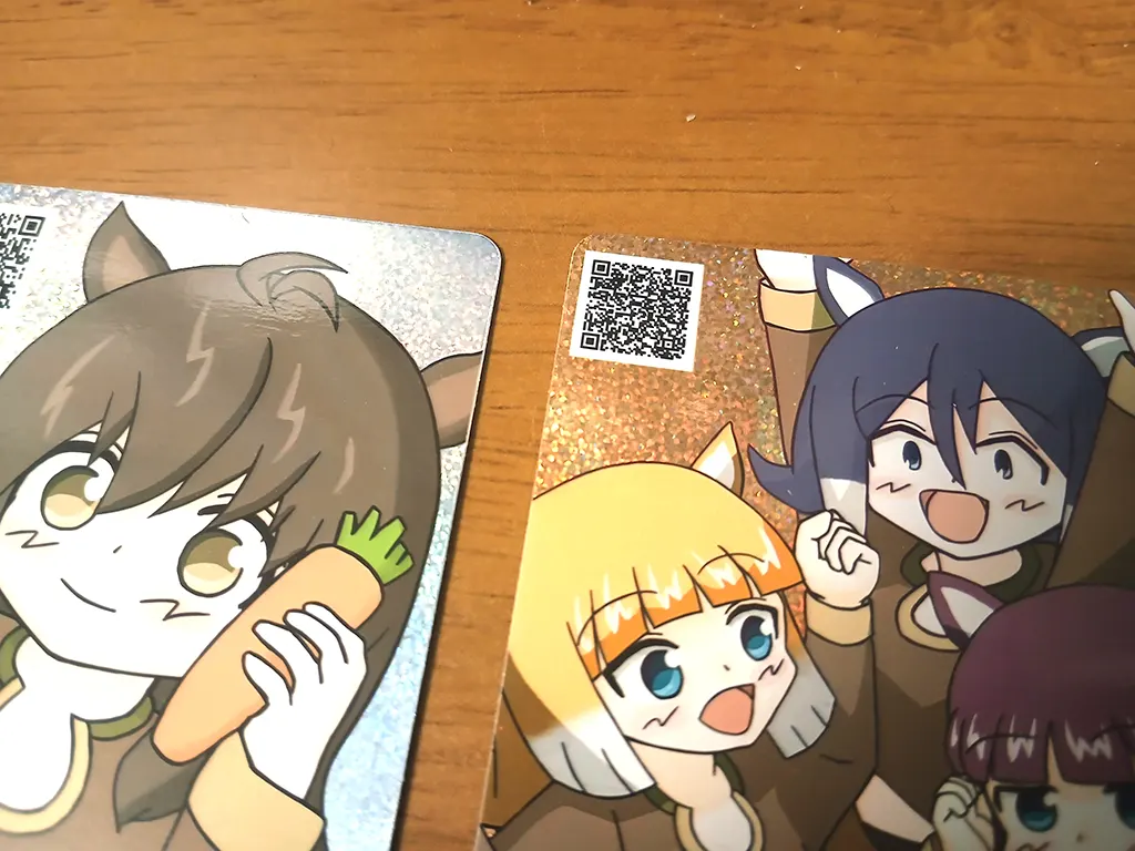 新しいカードコネクトでホロカードを印刷