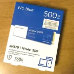 Western Digital（ウエスタンデジタル） WD Blue SN570 NVMe SSDのパッケージ