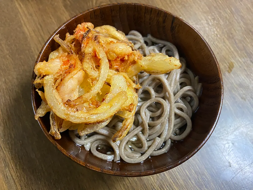 2025年大晦日の年越しそば